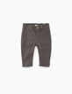 Pantalón verde army punto knitlook bebé niño -2