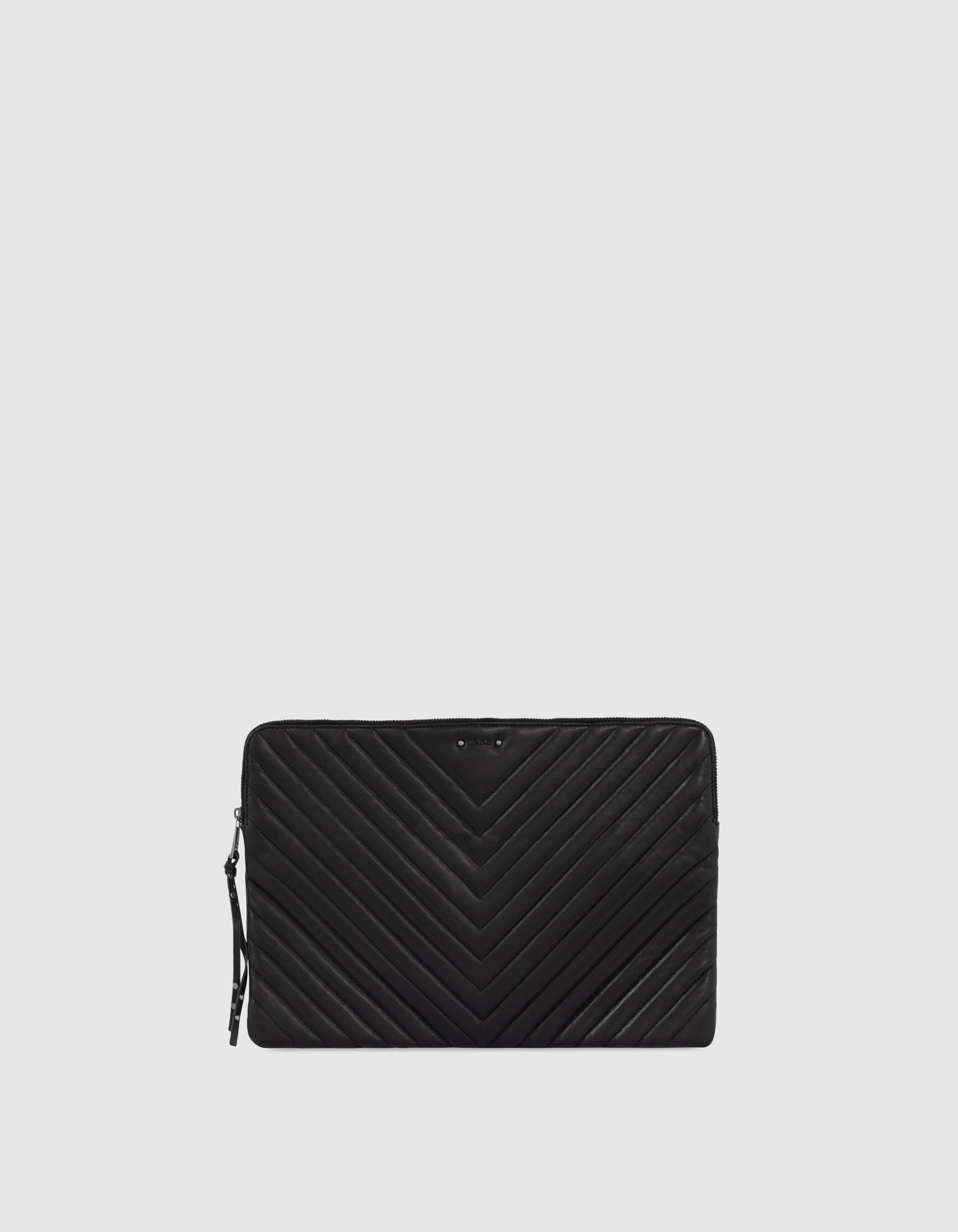 Women s 1440 LAPTOP RESCUER quilted leather laptop case