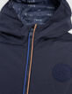 Chaqueta cortavientos azul marino de niño-2