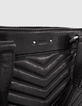 Sac cabas LE 1440 Rock noir cuir clout&eacute; Femme-6