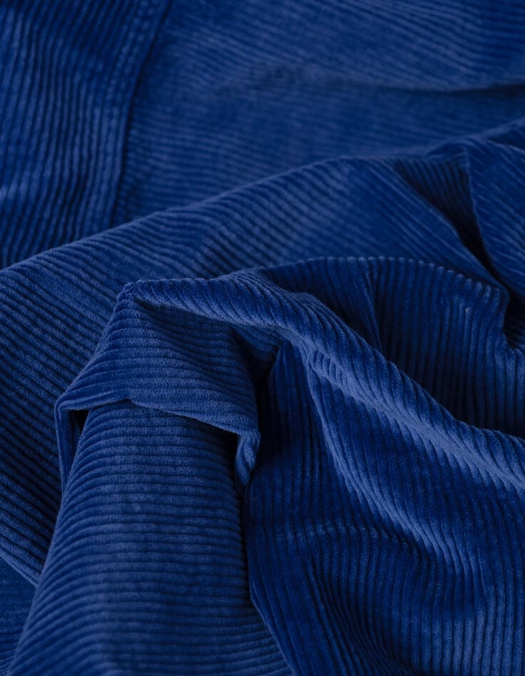 Women’s blue corduroy overshirt-5 Women’s blue corduroy overshirt-5