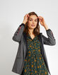 Veste de costume grise à carreaux prince-de-galles I.Code-4
