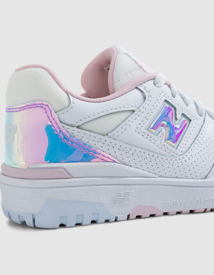 Boys' NEW BALANCE 550 grey trainers-4
