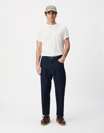 Blaue Gaucho Cropped Jeans Herren - IKKS