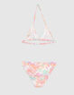 Triangelbikini lichtpaars om te knopen meisjes-3