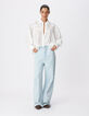 Jean large bleu Chisa Femme-2