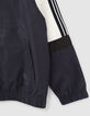 Boys&rsquo; navy, black, white nylon cardigan-4
