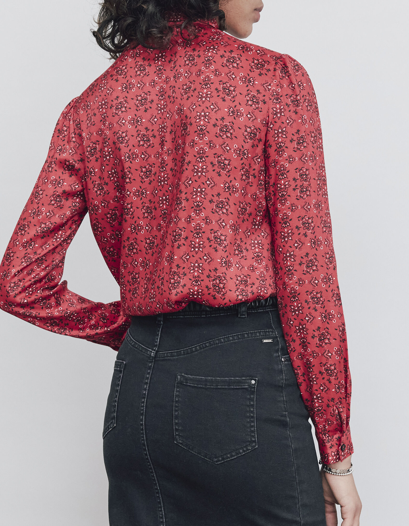 Chemise bandana femme hotsell