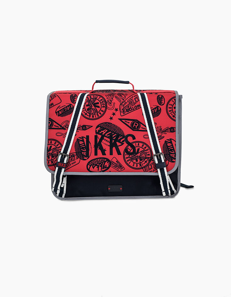 Trolley 38 cm rouge IKKS garçon -1