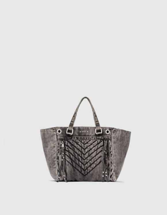 DENIM MEDIUM 1440 women’s quilted chevron bag