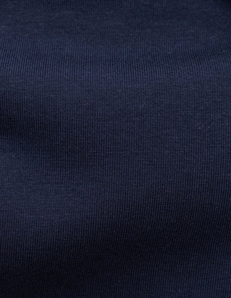 Sudadera azul marino mensaje cuello Harry Potter niña-10