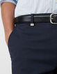 Men’s navy SLIM chinos-5