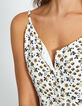 Robe longue blanc cassé floral multico I.Code-3