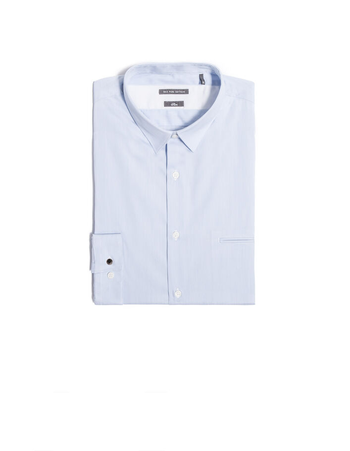 Dockers Original Shirt Slim Homme - Chemise Extensible 100 % Coton, Coupe Ajustée Confortable