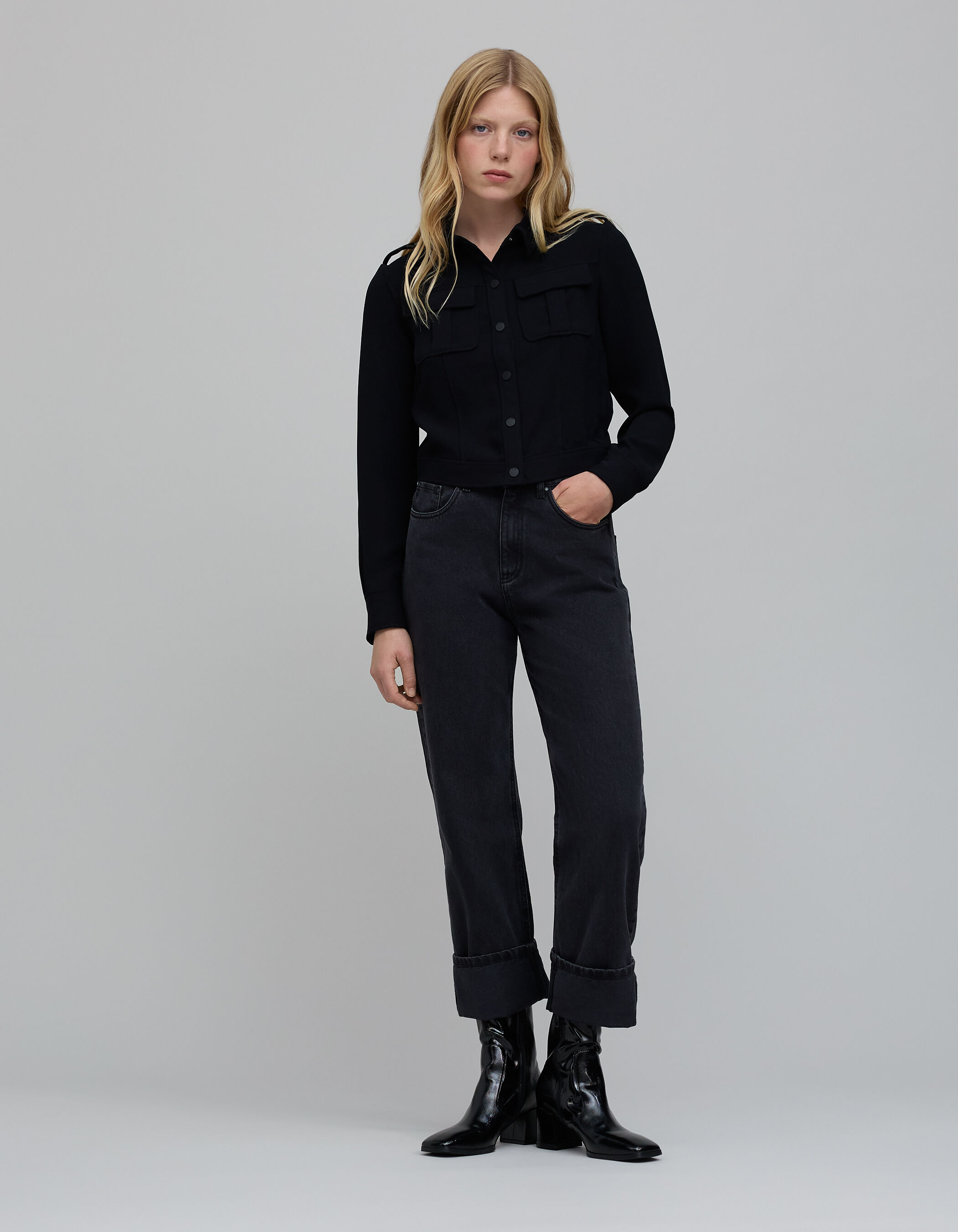 Chemise jean hotsell ikks femme