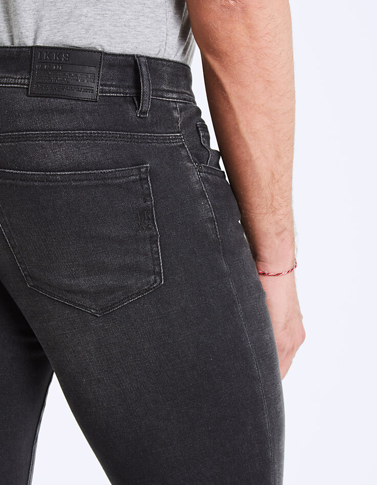 Men's Hollywood slim black jeans-6