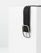 Women’s black studded wide leather belt-4