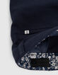 Marineblaue Chino-Jungenbermudas aus Piqu&eacute;jersey-4