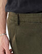 Pantalon chino CROPPED bronze Homme-4