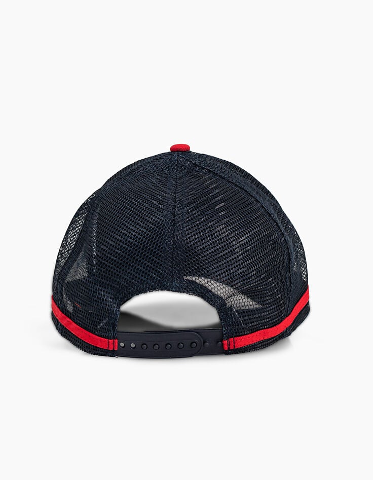 Gorra navy, blanco, rojo con palmeras niño -5 Gorra navy, blanco, rojo con palmeras niño -5