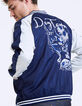 Tweekleurig herenbaseballjack borduurwerk rug-2