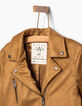 M&auml;dchenbikerjacke aus Wildleder-4