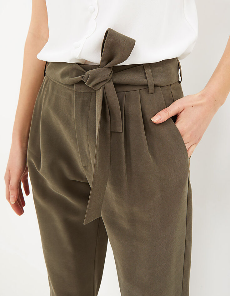 Pantalon granit paper-bag I.Code-2