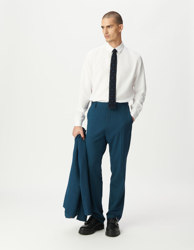 Pantalón de traje azul imitación hombre-3 Pantalón de traje azul imitación hombre-3