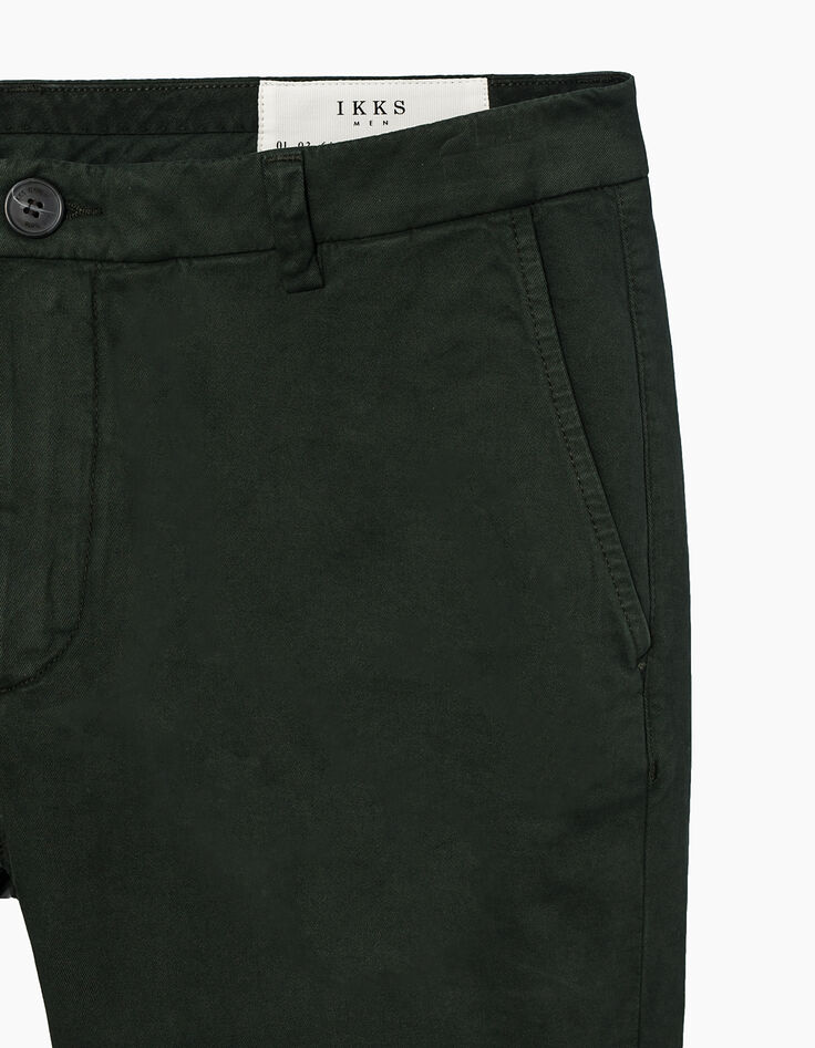 Pantalón chino petróleo Hombre-2