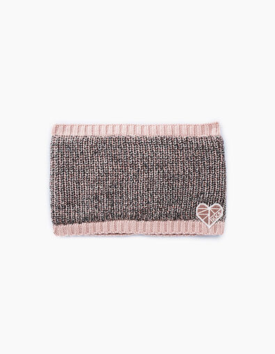 Snood rose moyen tricot bébé fille  - IKKS