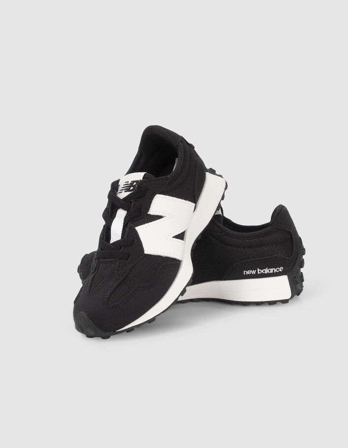Schwarze Mädchensneaker New Balance 327-6