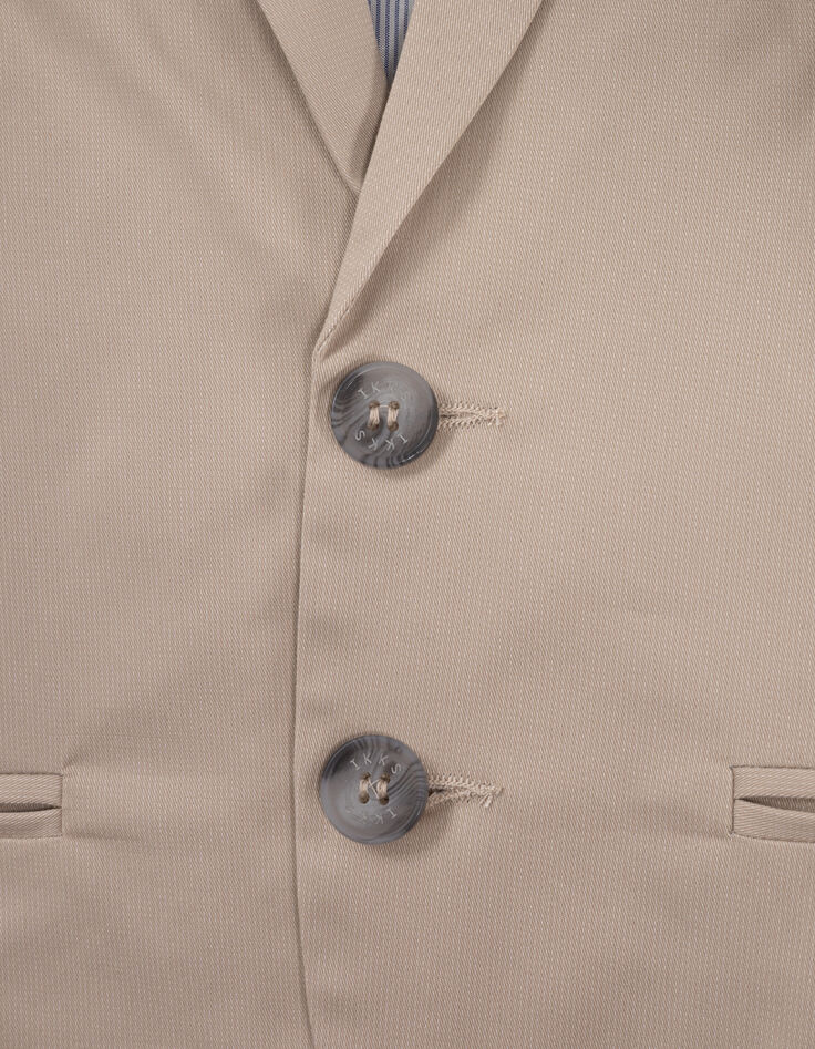 Americana ceremonia beige niño-7