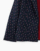 Veste de costume fluide navy imprimé éclairs fille-3