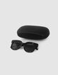Gafas de sol grises carey estilo mariposa mujer-6