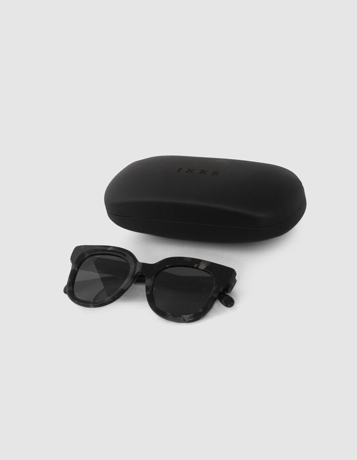 Gafas de sol grises carey estilo mariposa mujer-6