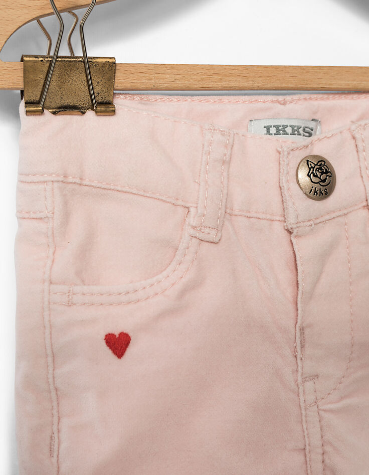 Pantalón rosa bebé niña-5 Pantalón rosa bebé niña-5