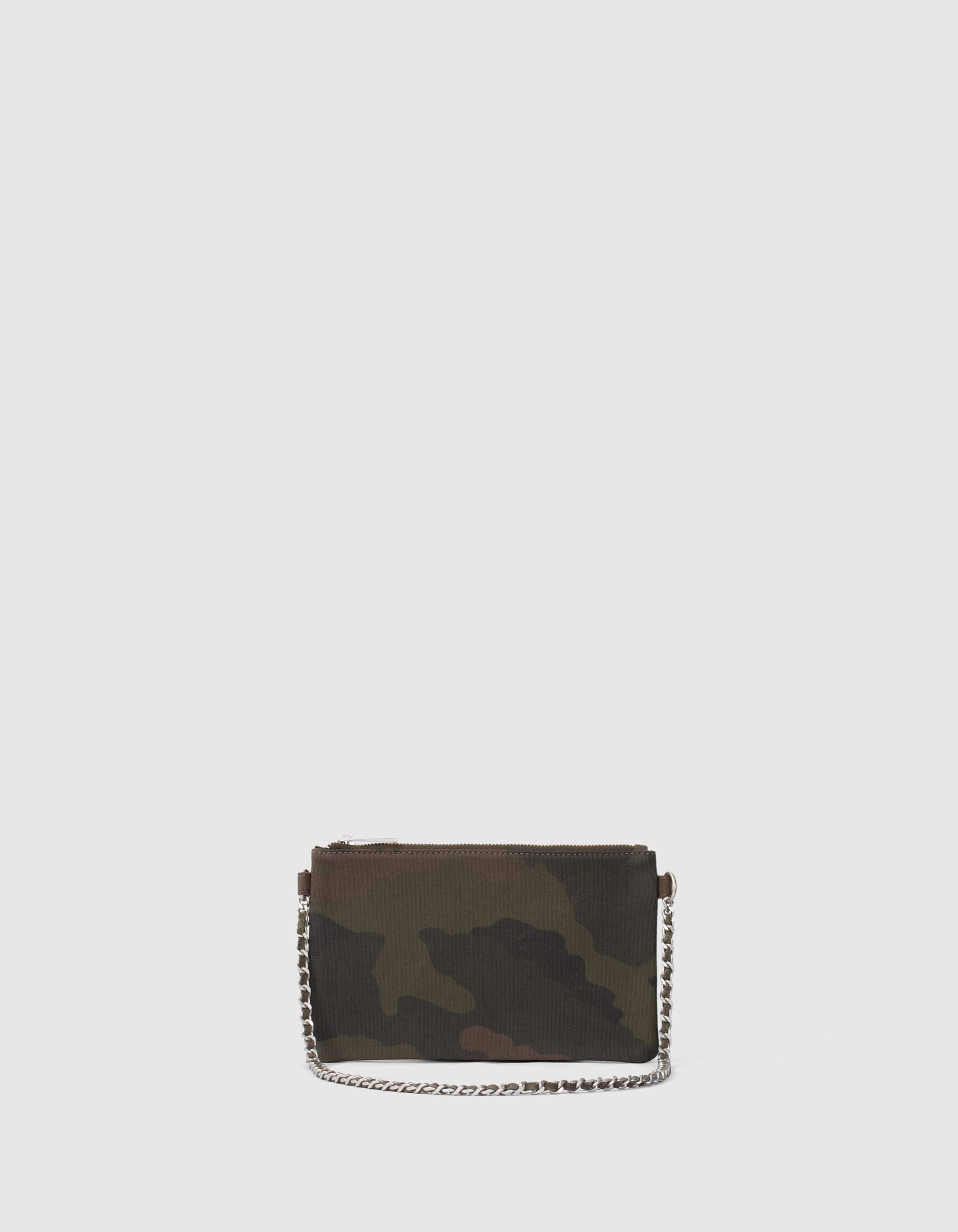 Bolso 111 lona de algodon camuflaje mujer IKKS