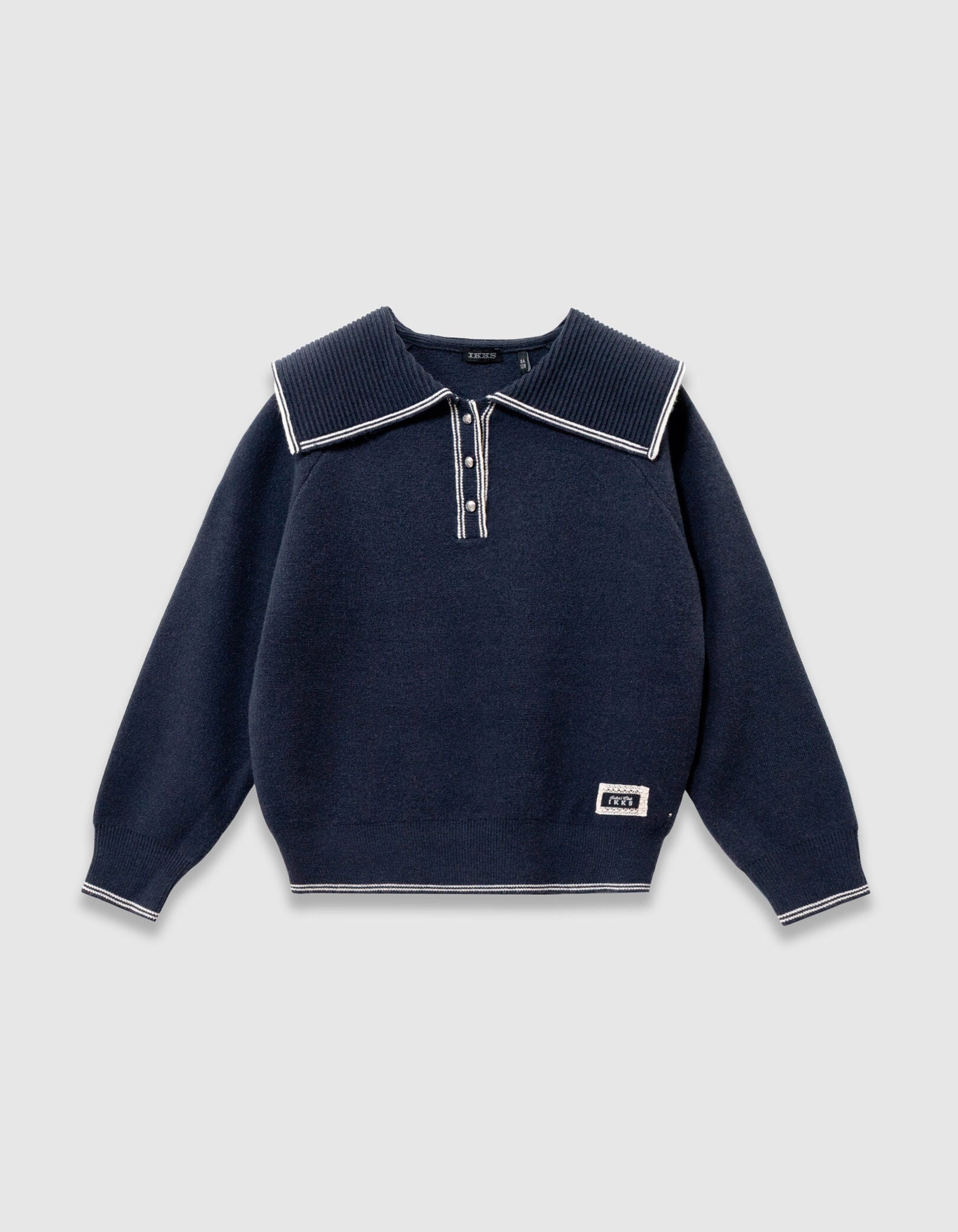 IKKS-PULL~MARINE~TRICOT~COL~