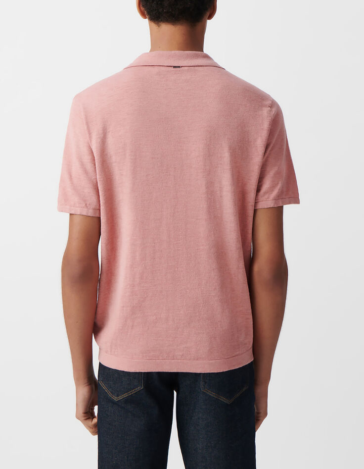 Sakura Herrenpoloshirt aus Flammstrick-3