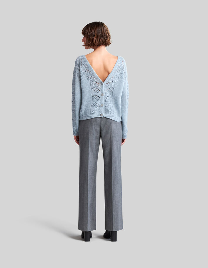 Women's reversible storm cardigan front/back - IKKS