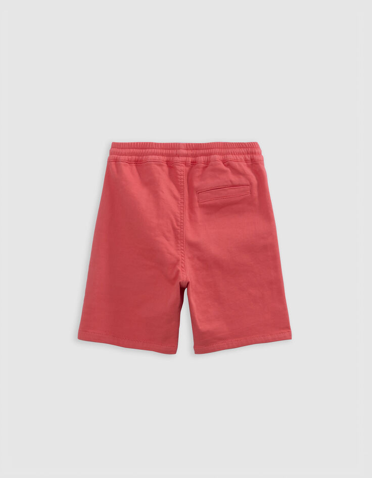 LOOSE red knitted Bermuda shorts for boy-5