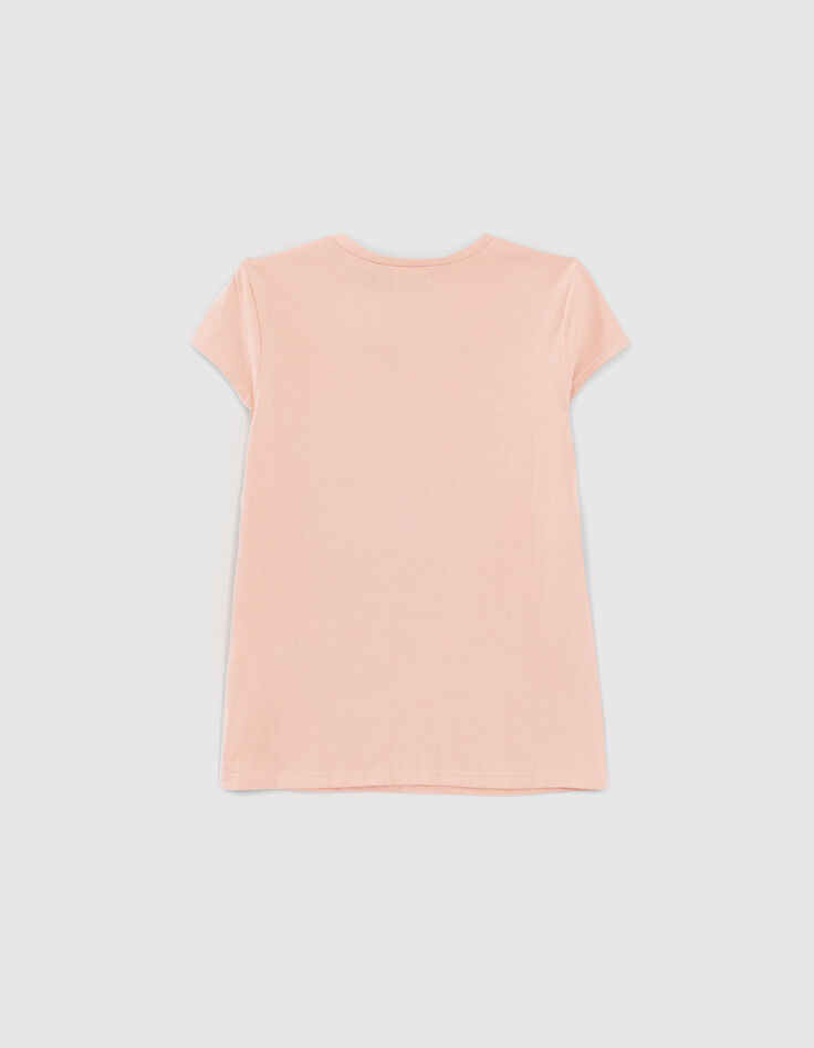 Camiseta rosa tigre motorista niña-3