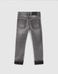 Jean skinny gris avec patchs gar&ccedil;on-3