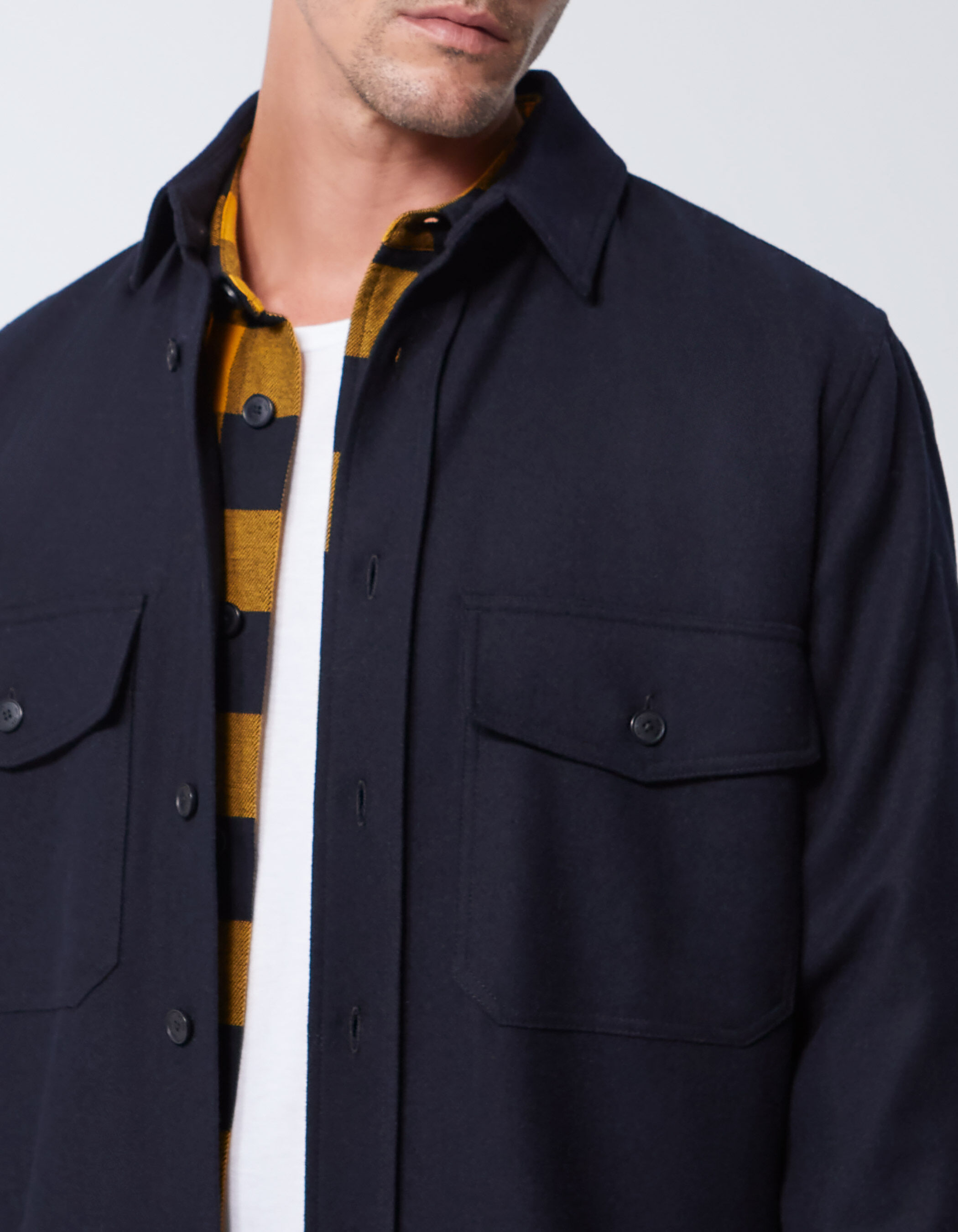 Overshirt heren 2025 wol