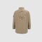 Boys’ light khaki Terra® Denim safari jacket, P&L back - IKKS image number 3