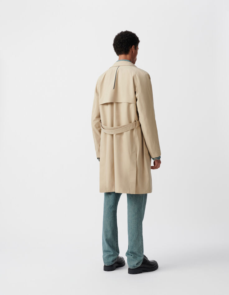 Trench sable nylon WATERPROOF Homme-4