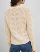 Women’s openwork knit cardigan-3