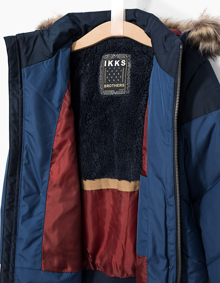 Boys’ two-tone padded jacket-4 Boys’ two-tone padded jacket-4
