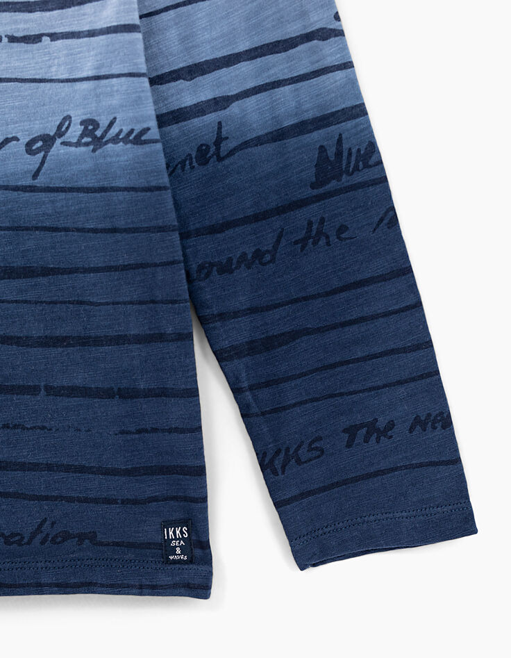 Boys’ deep dye sailor T-shirt-5