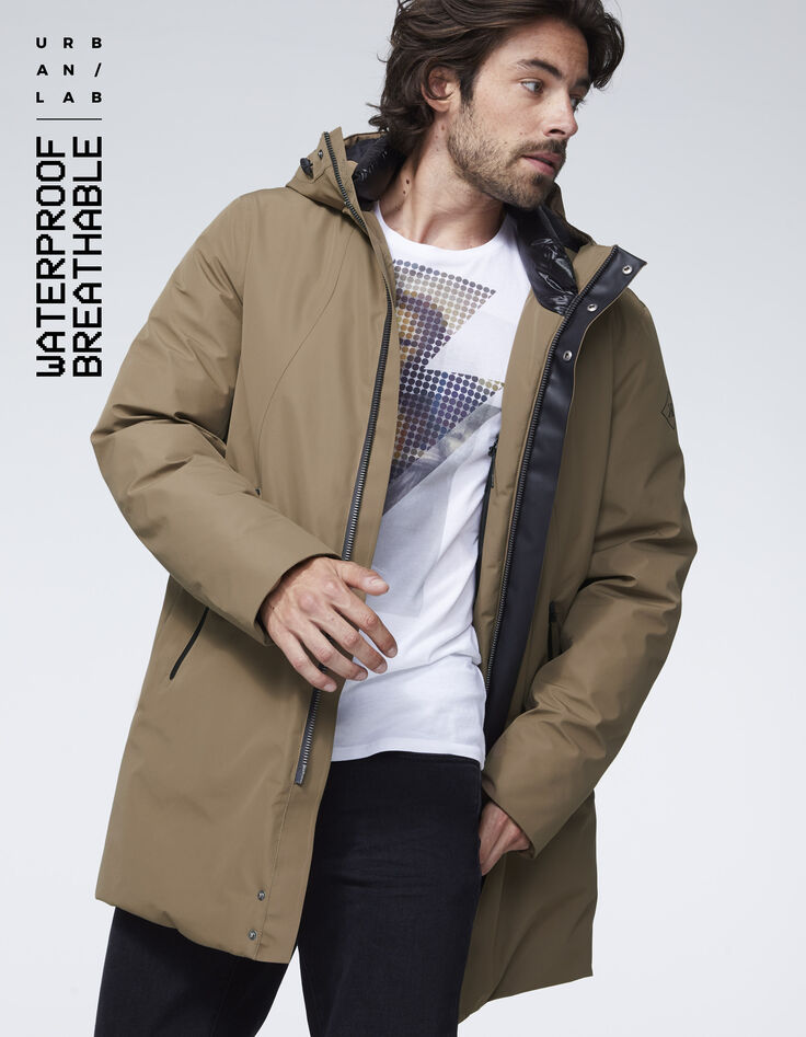 Parka beige matelassage DUPONT™SORONA® noir Homme-2
